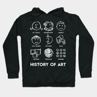 History Of Art For Teachers Students Mens Womens Love Art Hoodie